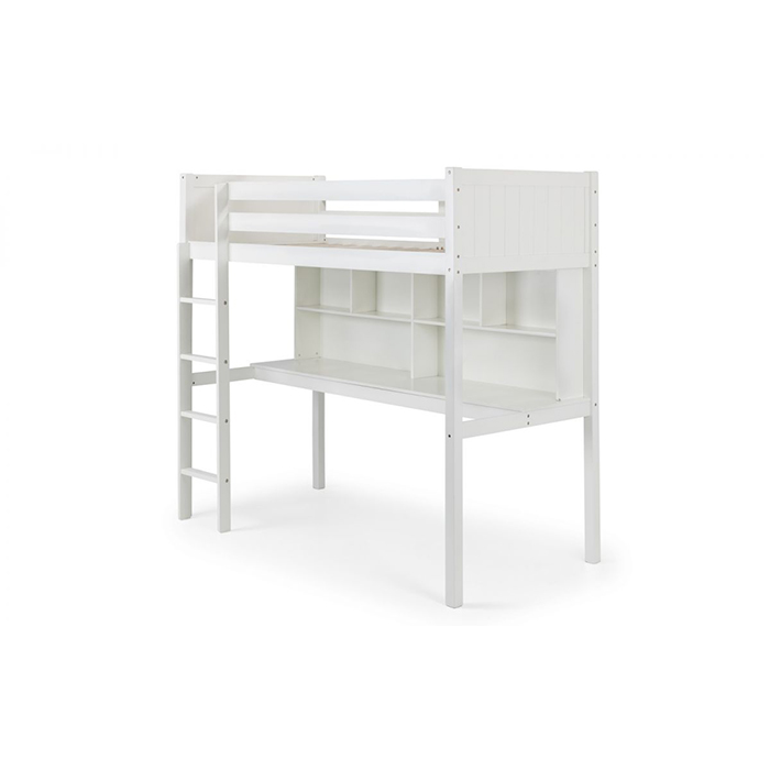 Titan Surf White High sleeper Bed - Click Image to Close